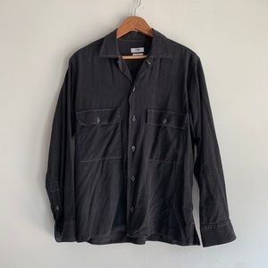 CMMN SWDN Egon Shirt in Black